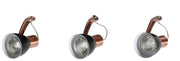 Plafoniera spot Candellux Markus 3xGU10 nero rame metallo