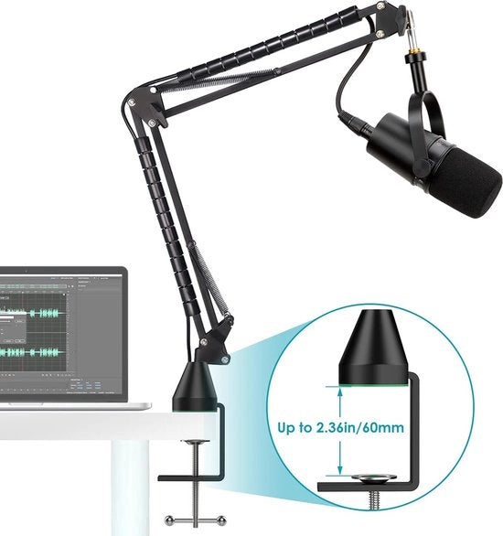 Sostegno per Microfono con Estensione Regolabile 

Modello:  9001
Materiali:  Alluminio
Dimensioni:  1200 mm
Peso:  2,5 kg
Altezza Regolabile:  1200 mm