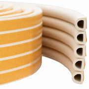 Nastro adesivo per finestre Bianco 12 x 10 mm 12 m Schiuma EPDM 42038178