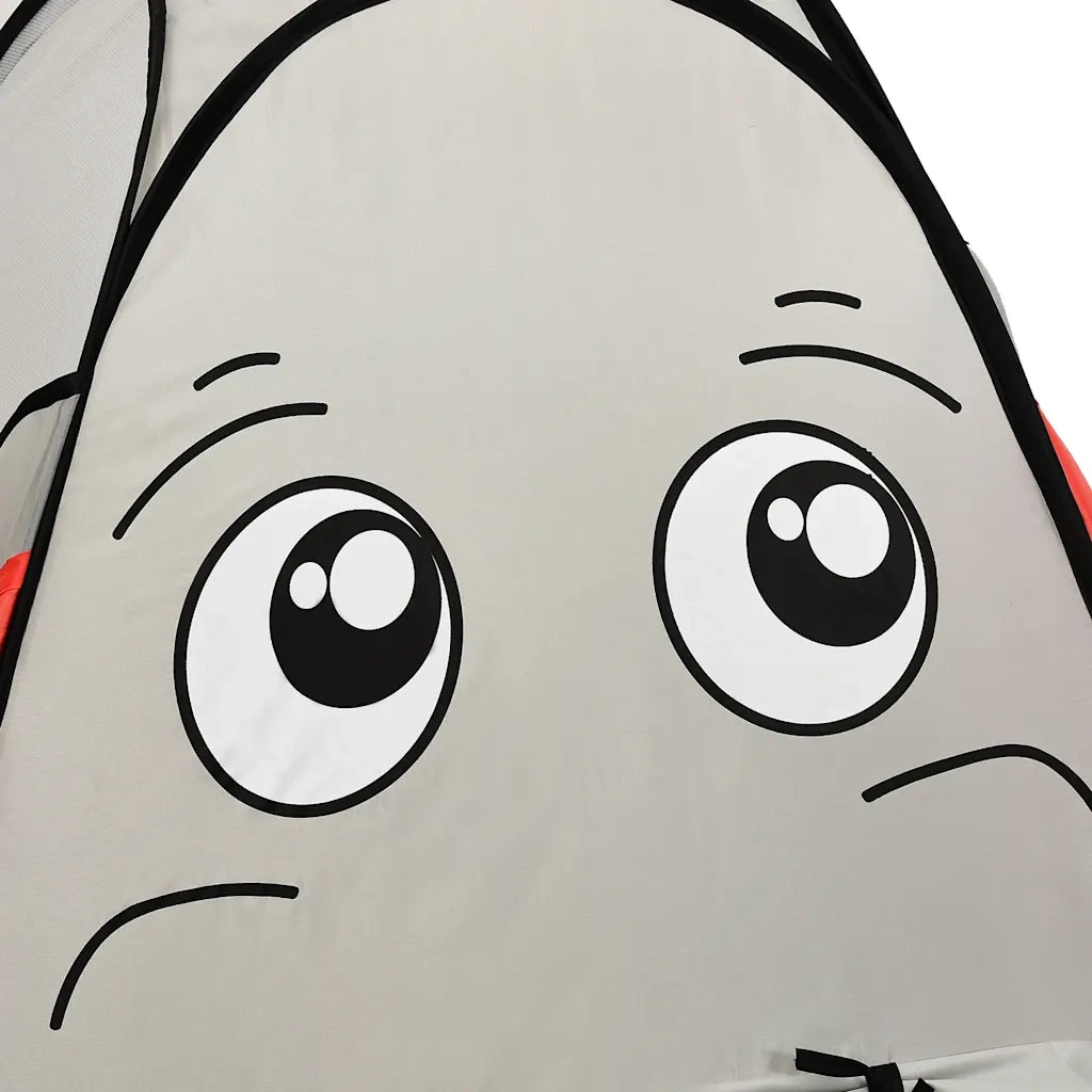 Tenda da Gioco per Bambini-Tenda Giocattolo Elefante Grigio 174x86x101 cm