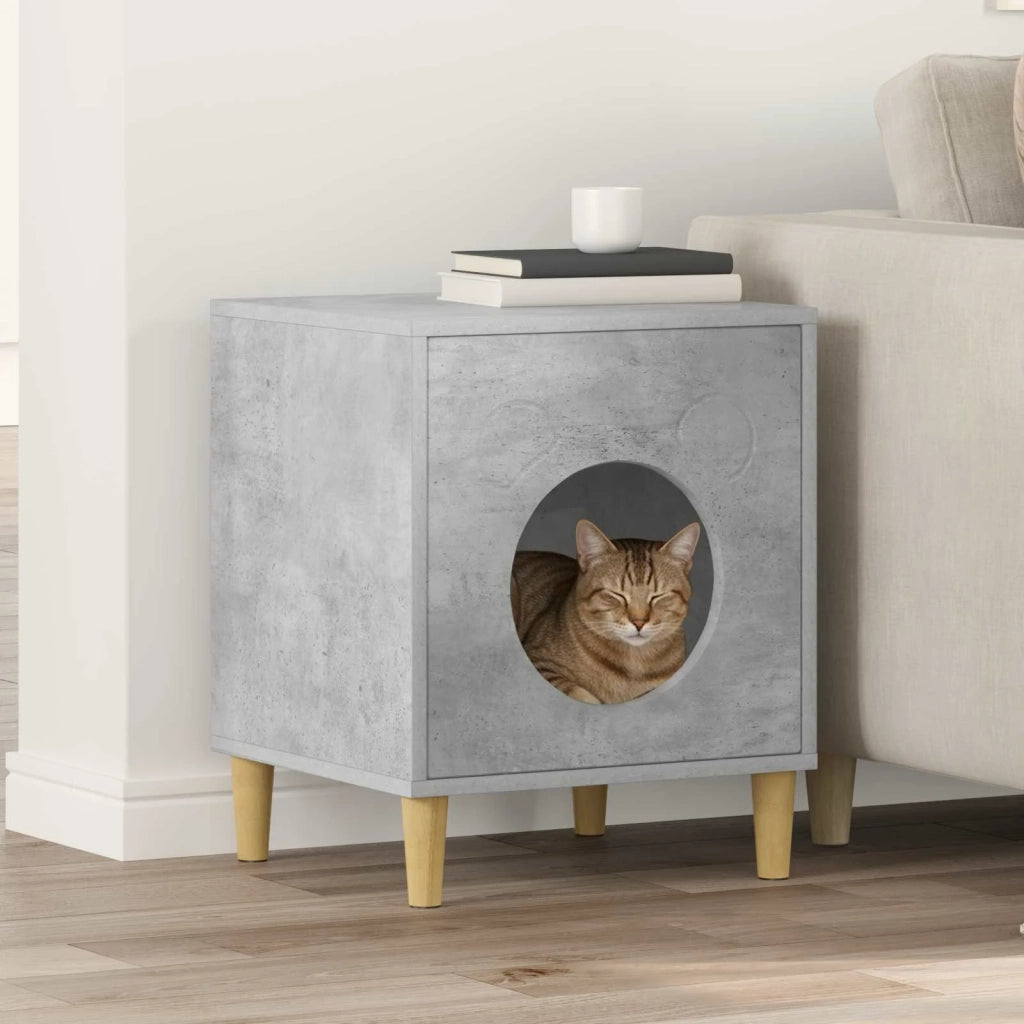 Casa per Gatti Calcestruzzo 42,5 x 40 x 53 cm Legno multistrato 8000674