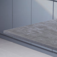 Tavolo da Pranzo per 4-6 persone 140x80x76 cm Piano Effetto Marmo