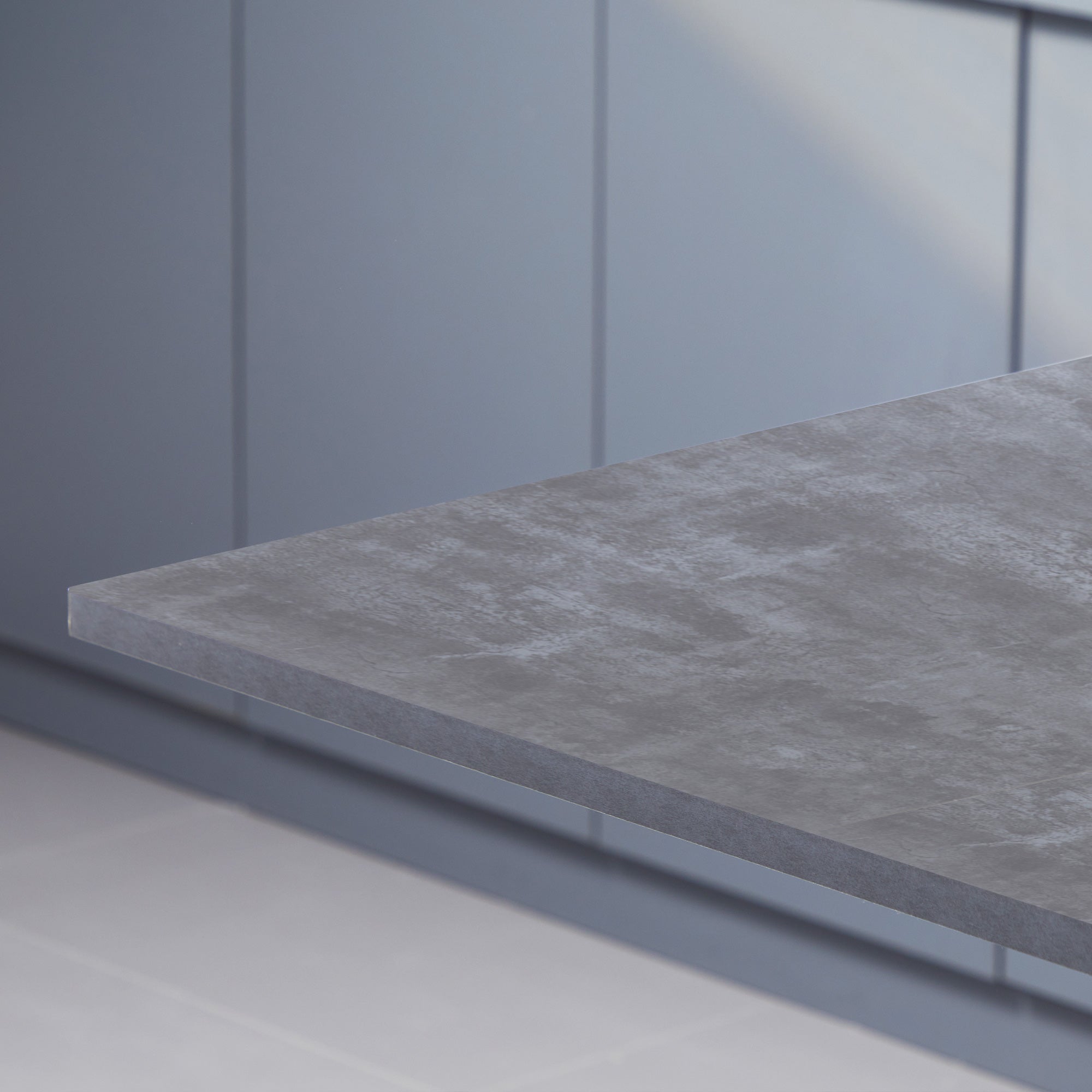 Tavolo da Pranzo per 4-6 persone 140x80x76 cm Piano Effetto Marmo