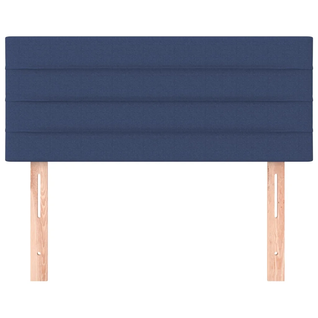 Testiera Blu 80x5x78/88 cm in Tessuto 346108