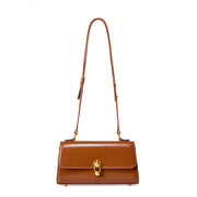 Borse a mano da donna in vera pelle, borsa a tracolla, borsa tote, borsa a spalla, marrone.