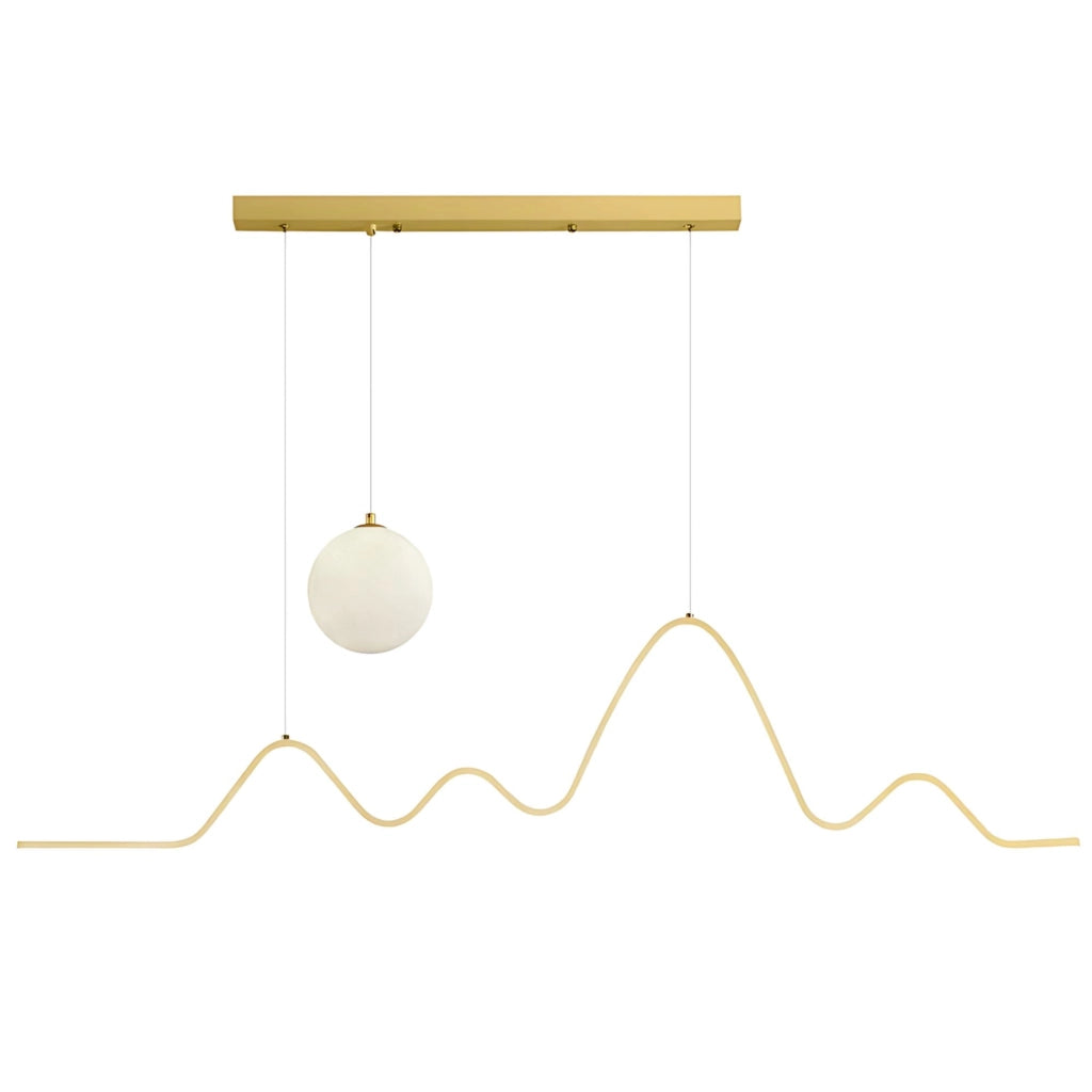 Lampada Led Lhj034-cp Brush Gold