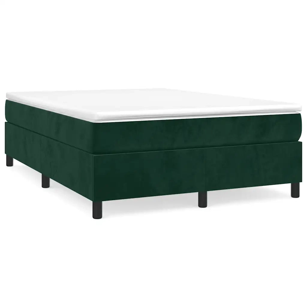 Giroletto a Molle Verde Scuro 140x200 cm in Velluto cod mxl 59508