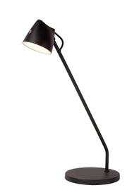 Lampada da scrivania LED nera dimmerabile MILNE Lucide