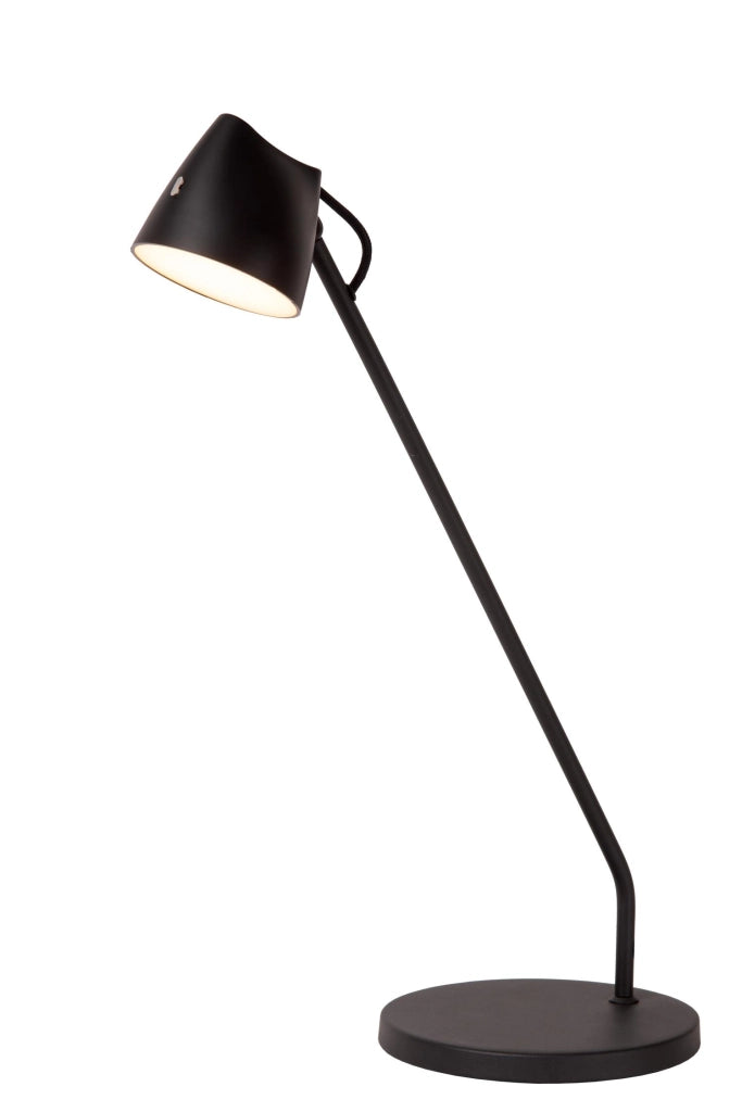 Lampada da scrivania LED nera dimmerabile MILNE Lucide