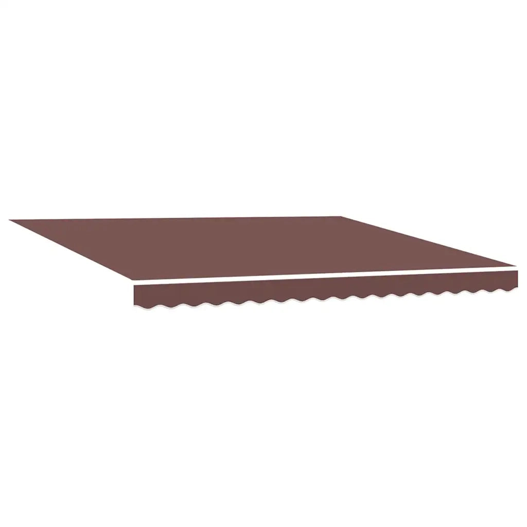 Tenda Sole Retrattile Manuale 400x300 cm Marrone 3215725