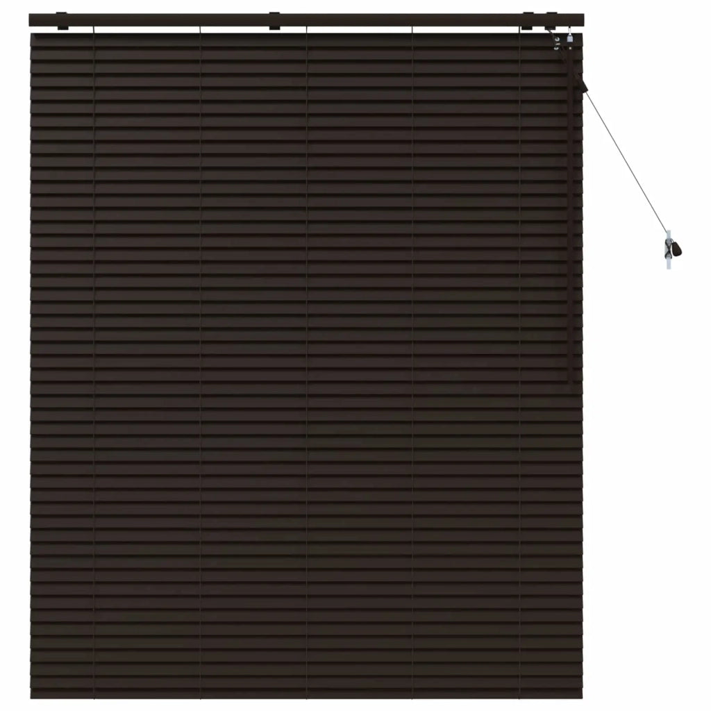 Tenda Veneziana Marrone Scuro 125 x 160 cm 35 mm 42015571