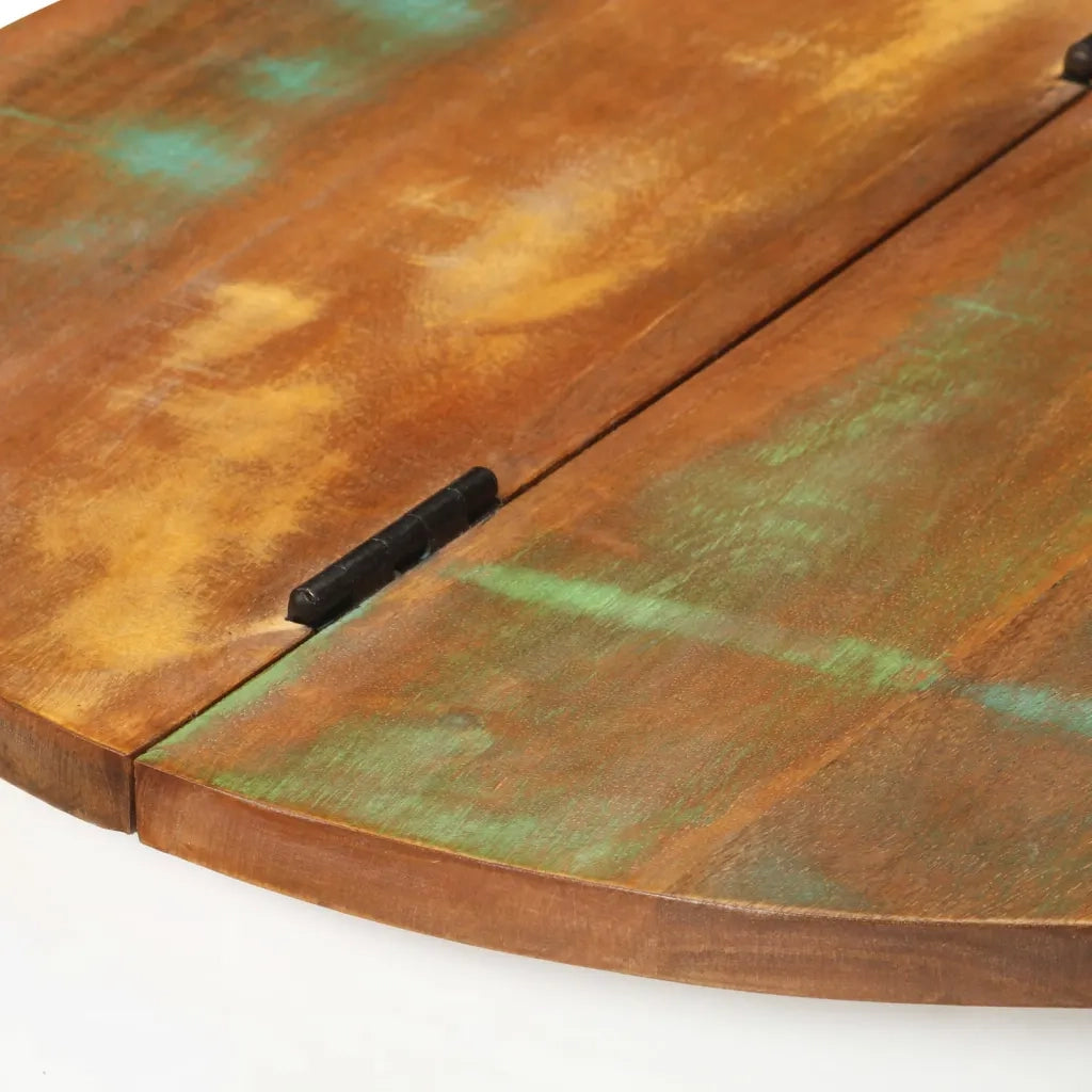 Tavolino da salotto | Tavolino da caff¨¨ | Tavolino da Soggiorno Bianco 50x27 cm Legno Massello di Recupero