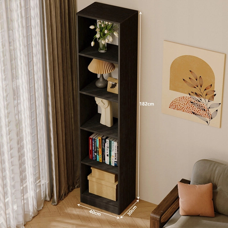 Scaffale nero alto 182 cm