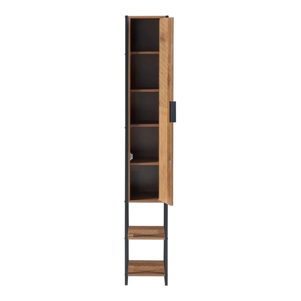 Set di mobili da bagno marrone da 4 pezzi 03_0009423