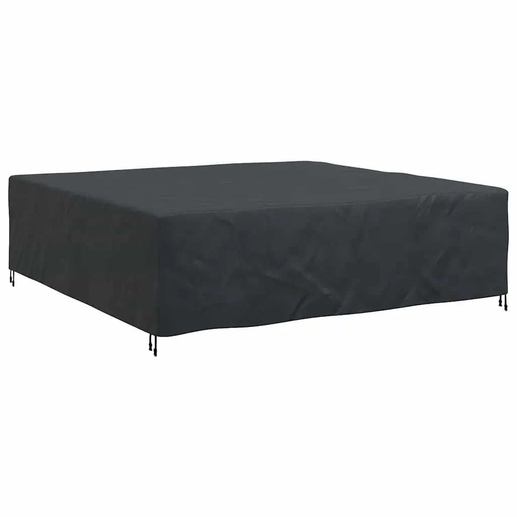 vidaXL Copertura per mobili da esterno Nero 260 x 260 x 90 cm 420D