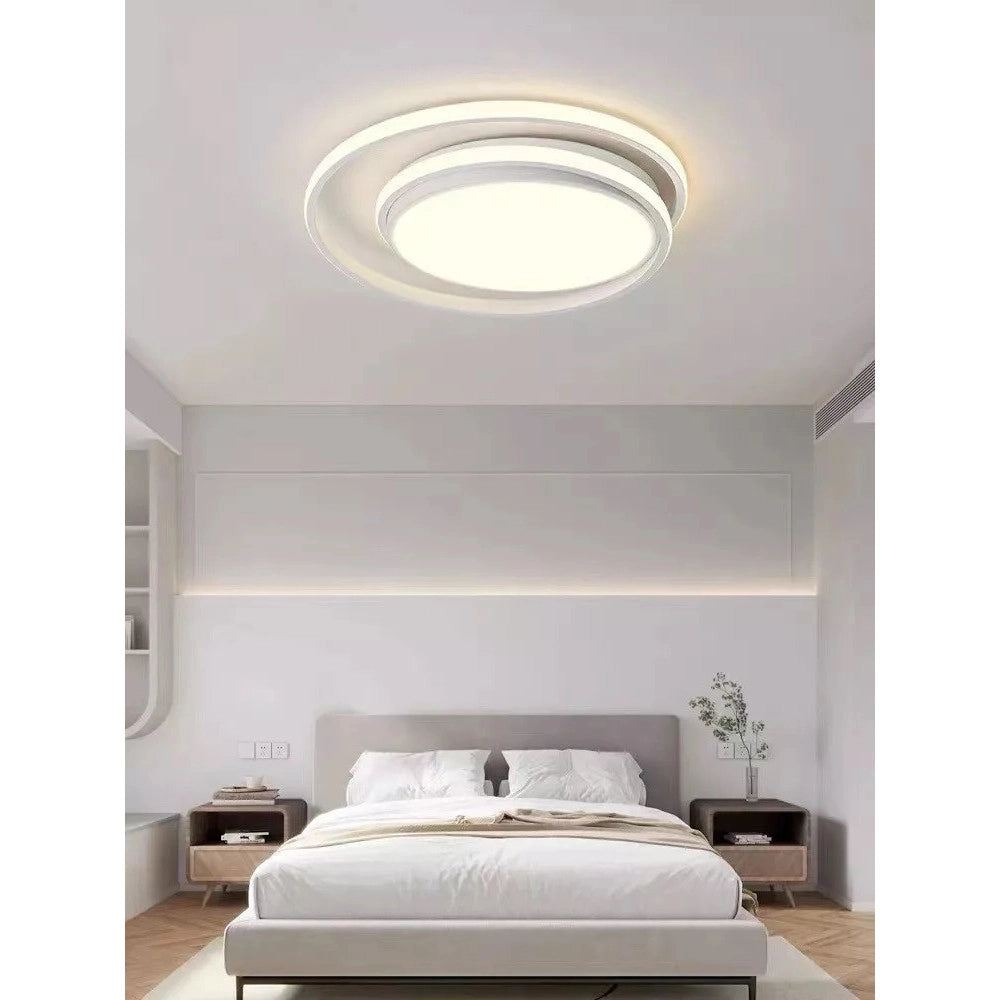 Trade Shop - Plafoniera Led Soffitto Cerchio 60w Circolare Bianco Moderno Luce Naturale 50156 -