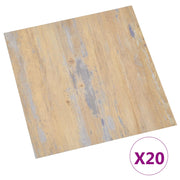 Plance per Pavimentazione Autoadesiva 30,5 x 30,5 cm 20 pz PVC CFW1992473
