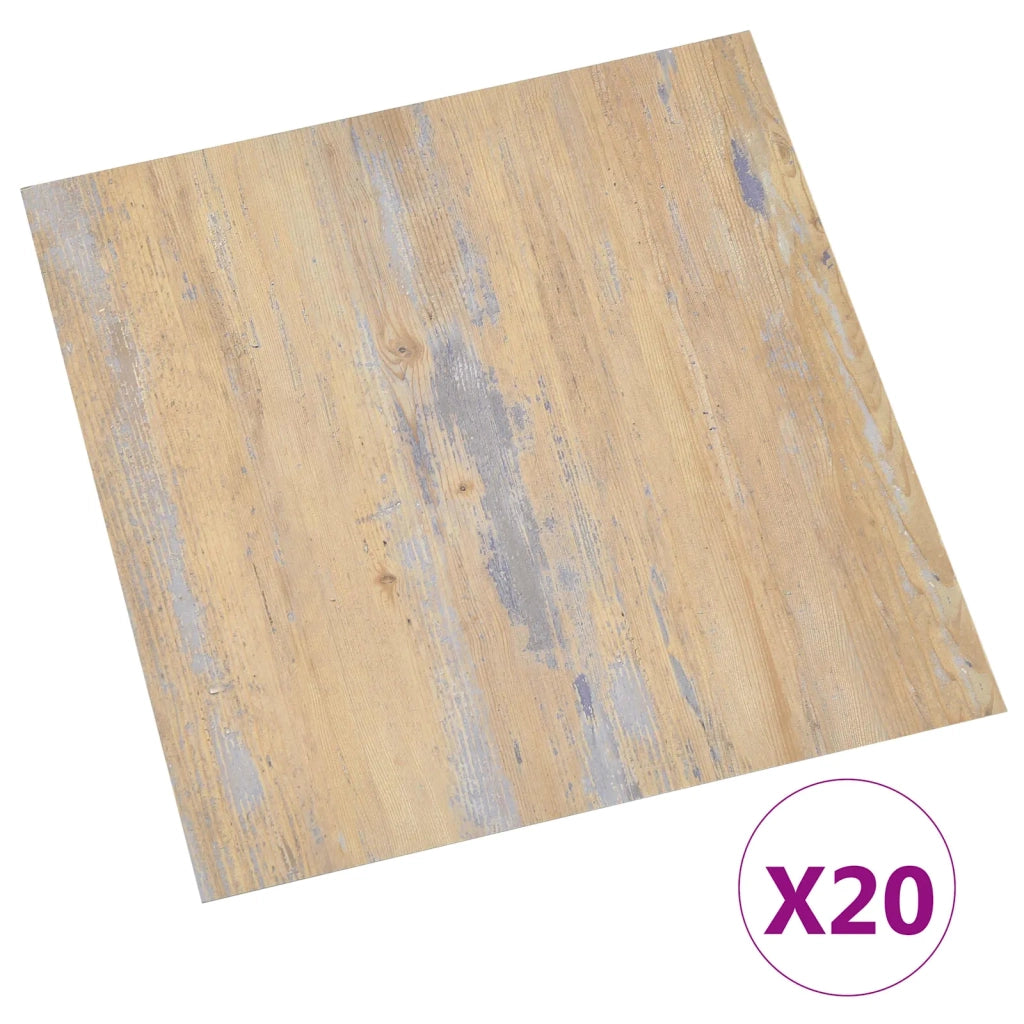 Plance per Pavimentazione Autoadesiva 30,5 x 30,5 cm 20 pz PVC CFW1992473