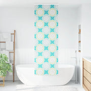 vidaXL Tenda a Rullo per Doccia Cassonetto 80x240 cm Larghezza Tessuto