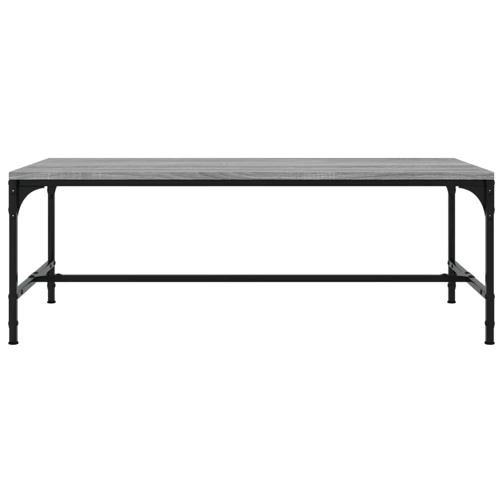 Tavolino da Salotto Grigio Sonoma 80x50x35 cm Legno Multistrato 819395
