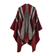 Sciarpa da donna in cashmere con ampi spacchi
