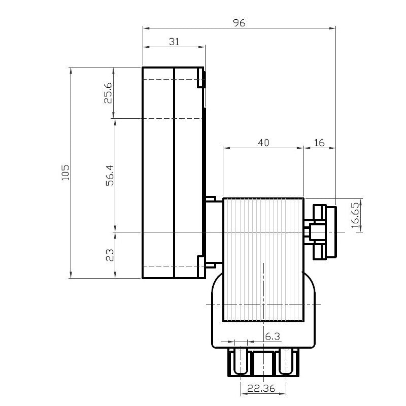 Ricambistufeapellet Motoriduttore per Stufa a Pellet KENTA K9177358 Foro Albero 8,5mm 8,5 RPM Rotazione oraria