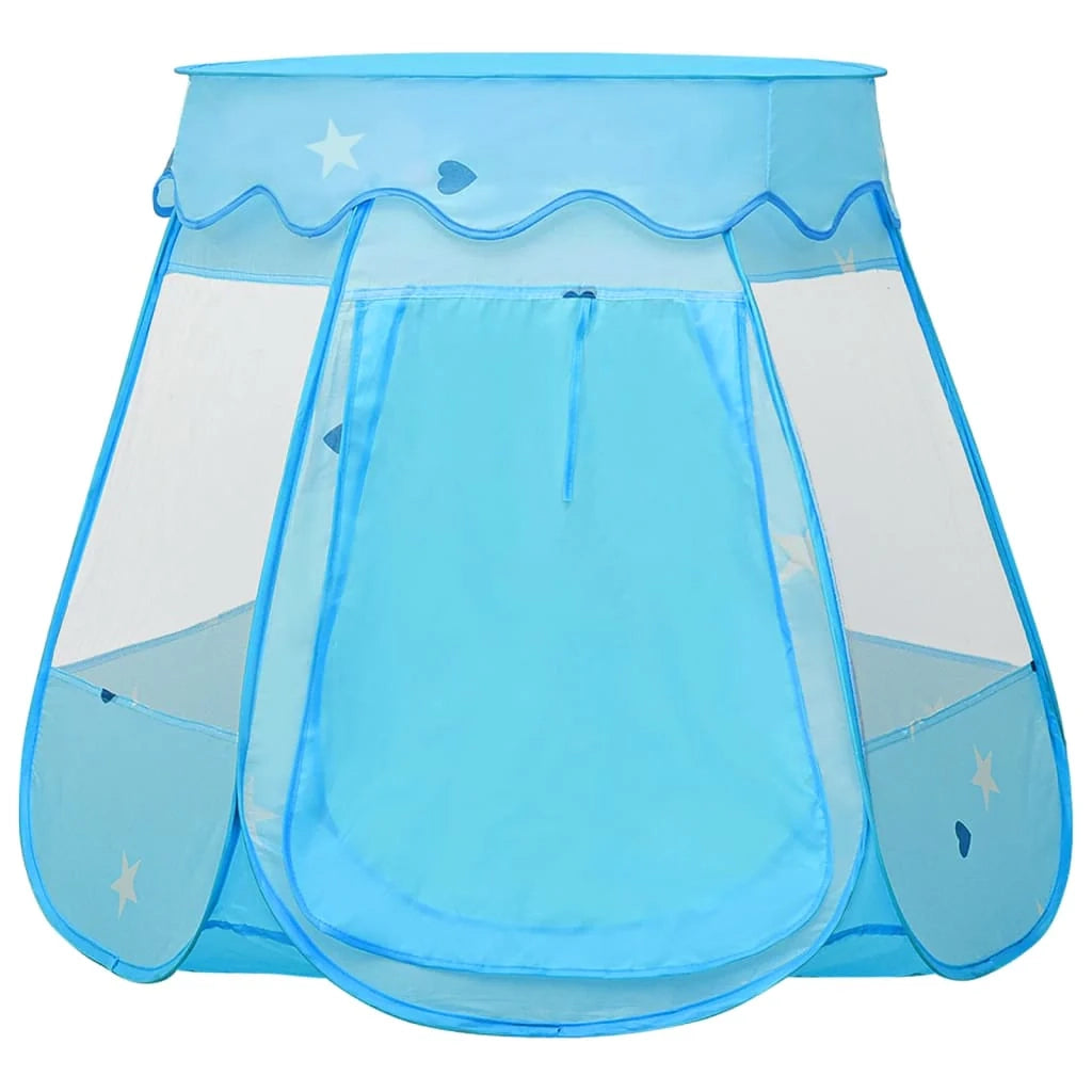 Tenda da gioco per bambini con 250 palline 102 x 102 x 82 cm blu 02_0005143