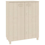Scarpiera | Mobile per scarpe HAMAR ambra 85x40x108 cm in Legno Massello di Pino