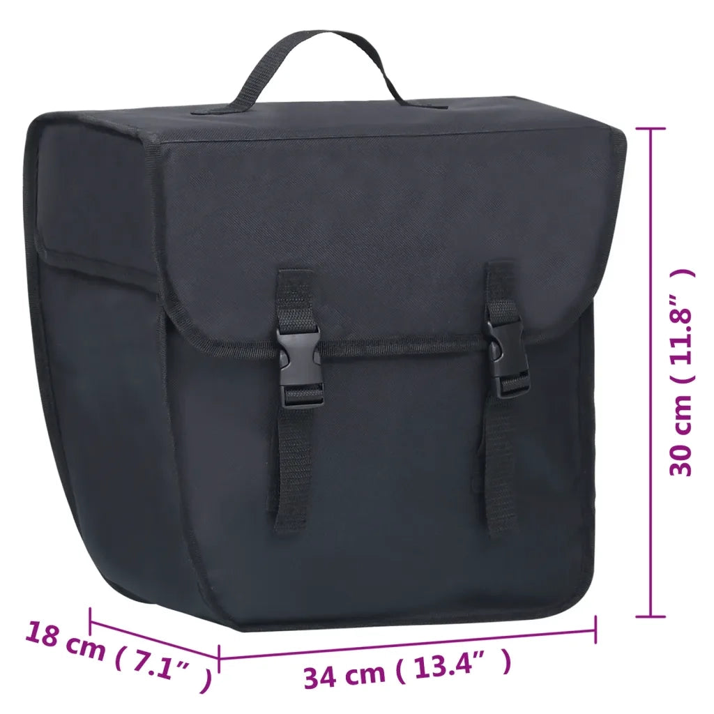 Borsa Singola Bicicletta Impermeabile per Portapacchi 21 L Nero 93253