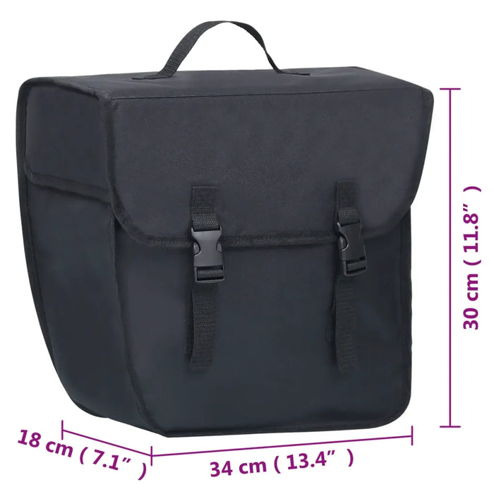 Borsa Singola Bicicletta Impermeabile per Portapacchi 21 L Nero 93253