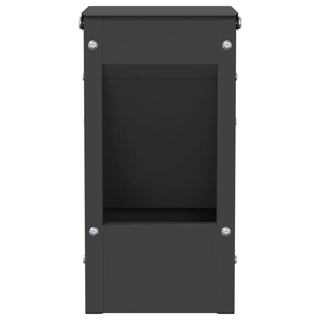 Mangiatore per conigli Nero 12,5 x 12,5 x 25 cm CFW2117979