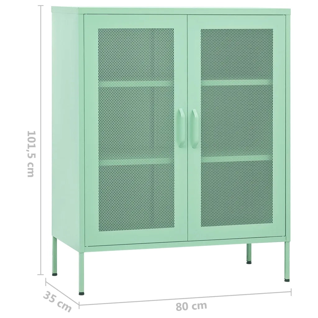 Armadietto Menta 80x35x101,5 cm in Acciaio cod mxl 51476