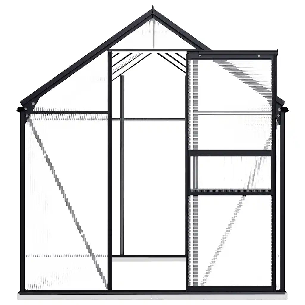 Serra con Telaio Base in Alluminio Antracite 4,75 mÂ³	 cod mxl 54179