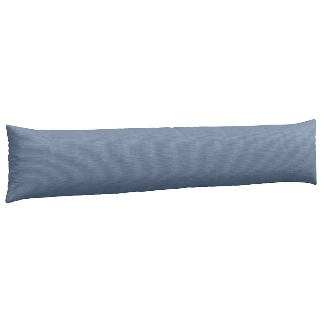 Cuscini da Divano 2 pz | Cuscini per sedie Blu 200 x 40 cm Tessuto in Cords