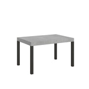 Tavolo allungabile 90x130/234 cm Everyday telaio Antracite - Cemento