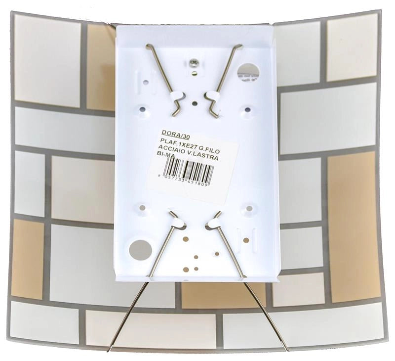 DORA LAMPADA PLAFONIERA 1 LAMPADINA E27 30 CM