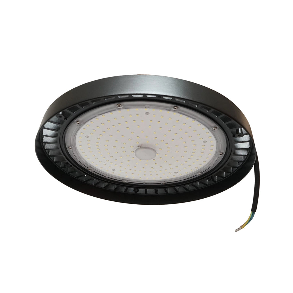 Lampada LED industriale High-Bay 150W, 220V, 6000K, 22500lm per capannoni, magazzini 330x140mm Breckner Germany