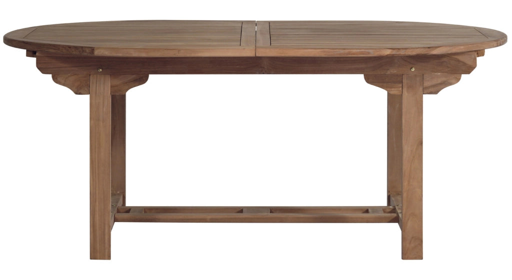 Cheonda - Tavolo Alicudi ovale allungabile 180/240 x 120 cm Greenwood