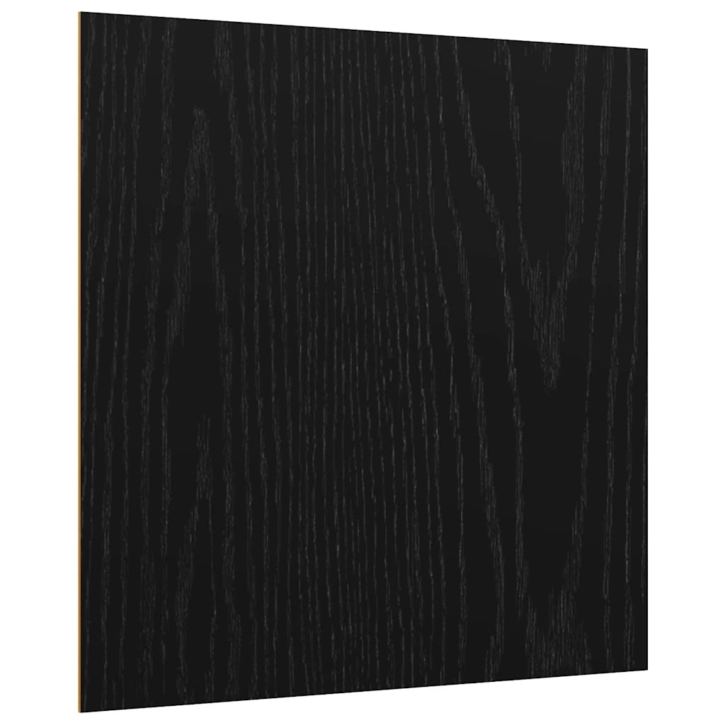Pannelli decorativi 50 pcs Rovere Nero 30 x 30 x 0.27 cm
