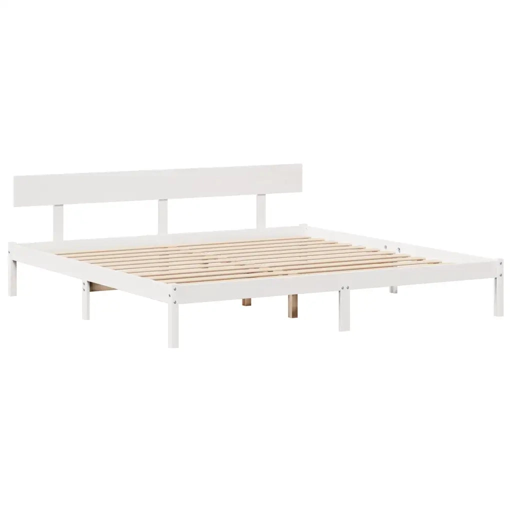 Giroletto con Libreria senza Materasso 180x200 cm in Legno Pino 3321815