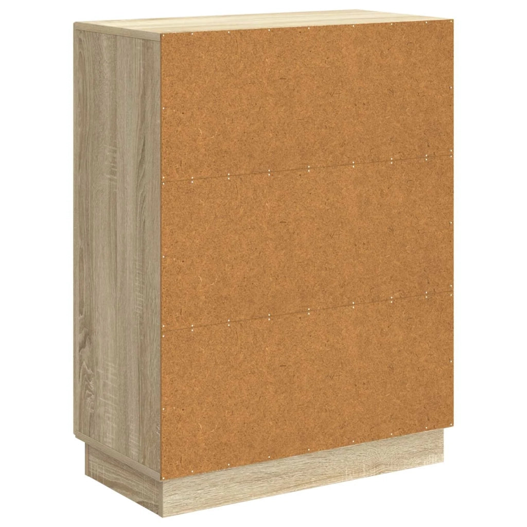 Credenza Rovere Sonoma 66 x 34,5 x 87 cm Legno ingegnerizzato