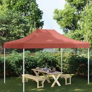 Tetto per Tendone per Feste 4x3 m Terracotta 270 g/m² 315359