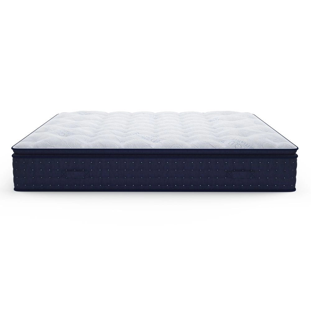 Materasso matrimoniale Atria in memory foam, con tessuto a maglia e molle insacchettate 160x190x33 cm.
