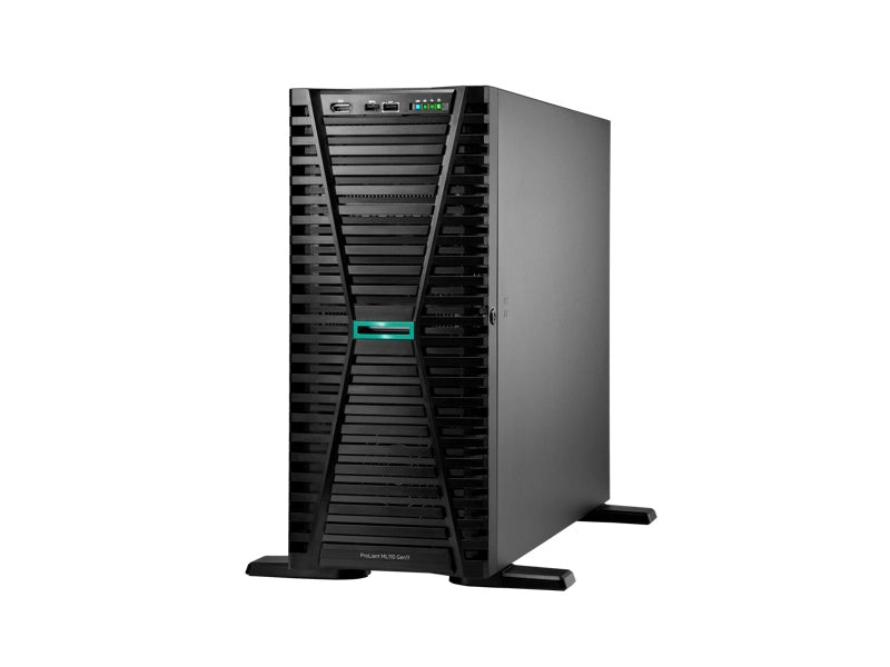 Server tower hpe ml110 gen11 xeon-s 4514y 16c 2.00ghz 64gb ram 8x2.5 sff 2x480gb ssd mr408i-o nodvd 2lan 2x1000w 3y nbd smartch. - P83112-425