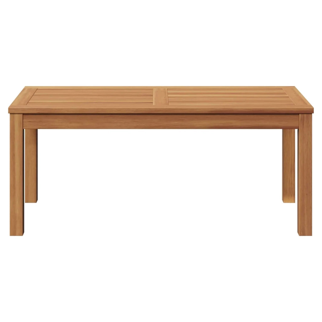 tavolo Marrone 95 x 45 x 40 cm Legno di teak solido CFW7877877