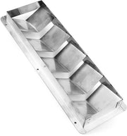 Griglia di ventilazione in acciaio inossidabile - Duraturo - Adatto per navi - Installazione semplice - Resistente alle intemperie