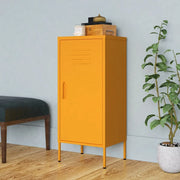 Armadietto Giallo Senape 42,5x35x101,5 cm in Acciaio 336191