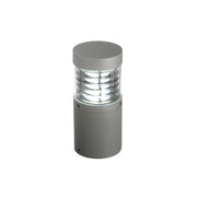 LARS Bollard Paletto LED da terra per esterno 15W 82° IP65 3000K Grigio 26cm - Rossini Illuminazione