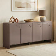 Madia Nomesi, Credenza 2 Ripiani, 180x45x80h cm Marrone Bronzo