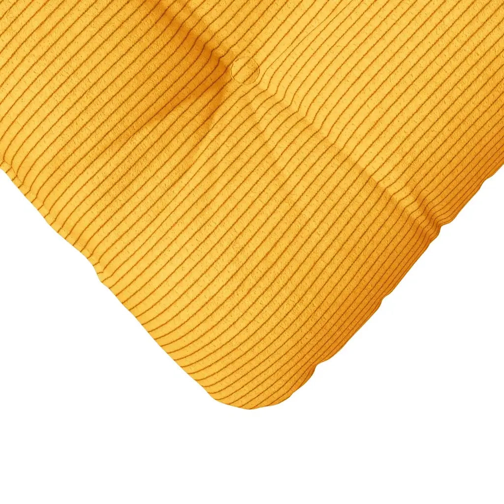 Cuscini per Seduta 4 pz | Cuscini per sedie Giallo Chiaro 40 x 40 cm